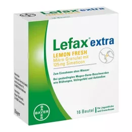 LEFAX extra Lemon Fresh Micro Granules, 16 szt