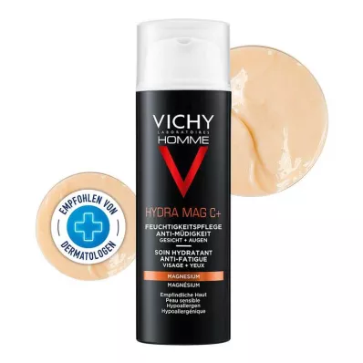 Vichy Homme Hydra Mag C + krem nawilżający do twarzy i oczu, 50 ml Vichy Homme Hydra Mag C + krem nawilżający do twarzy i oczu, 50 ml