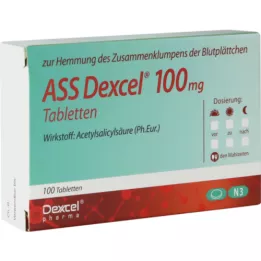 ASS Dexcel 100 mg tabletki, 100 szt