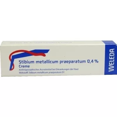 STIBIUM METALLICUM PRAEPARATUM 0,4% śmietana, 25 g