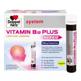 DOPPELHERZ Ampułki do picia z systemem Vitamin B12 Plus, 30 x 25 ml