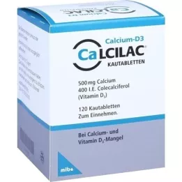 CALCILAC Tabletki do żucia, 120 szt