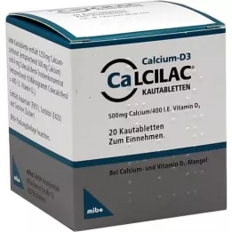 CALCILAC Tabletki do żucia, 20 szt