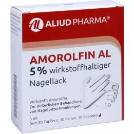 AMOROLFIN AL Lakier do paznokci zawierający 5% substancji czynnej, 3 ml