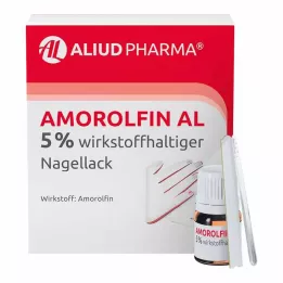 AMOROLFIN AL Lakier do paznokci z 5% składnikiem aktywnym, 5 ml