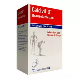 CALCIVIT D Tabletki musujące, 120 szt