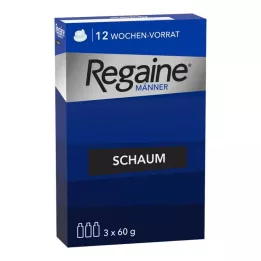 REGAINE Pianka dla mężczyzn 50 mg/g, 3X60 ml