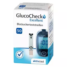 GLUCOCHECK Paski testowe Excellent, 50 szt