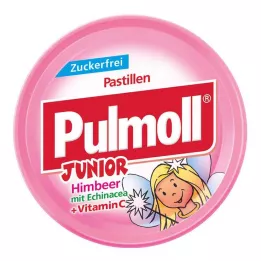 Pulmoll Junior malina z echinaceą bez cukierków, 50 g