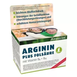 ARGININ PLUS Kapsułki z kwasem foliowym, 120 szt