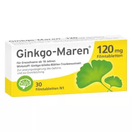 GINKGO-MAREN Tabletki powlekane 120 mg, 30 szt