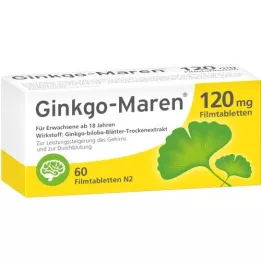 GINKGO-MAREN Tabletki powlekane 120 mg, 60 szt