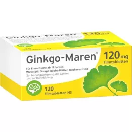 GINKGO-MAREN Tabletki powlekane 120 mg, 120 szt