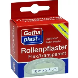ROLLENPFLASTER Wieszak Flex 2,5 cmx10 m trp.Euro, 1 szt