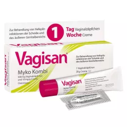 VAGISAN Myko Kombi 1-dniowa terapia, 1 P