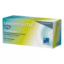 Levocetirizine TAD® 5 mg tabletki powlekane, 50 szt