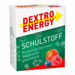 DEXTRO ENERGY Tabletki z owocami leśnymi dla szkół, 50 g