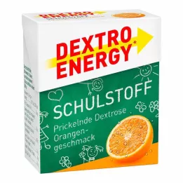 DEXTRO ENERGY Pomarańczowe tabletki do tkanin szkolnych, 50 g