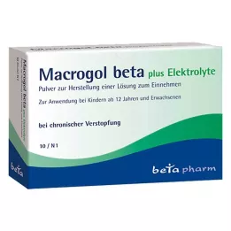 MACROGOL beta plus elektrolity Plv.z.H.e.L.z.Einn., 10 szt
