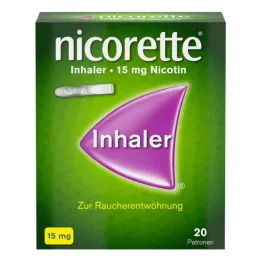 NICORETTE Inhalator 15 mg, 20 szt