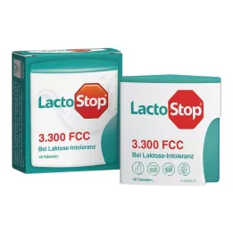 Lactostop 3300 FCC tabletki z dozownikiem zatrzaskowym, 40 szt