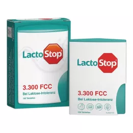 Lactostop 3300 FCC tabletki z dozownikiem zatrzaskowym, 100 szt