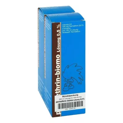 Permetryna Biomo roztwór 0,5%, 200 ml