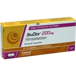 IBUDEX Tabletki powlekane 200 mg, 20 szt