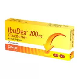 IBUDEX Tabletki powlekane 200 mg, 20 szt