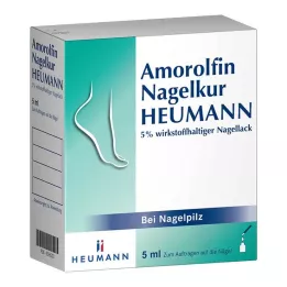 AMOROLFIN Kuracja do paznokci Heumann 5% lakier do paznokci, 5 ml