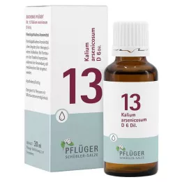 BIOCHEMIE Ploughmans 13 Potassium arsenicosum D 6 kroplówek, 30 ml