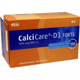 Calcicare D3 forte tabletki musujące, 120 szt