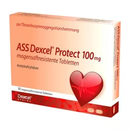 ASS Dexcel Protect 100 mg tabletki powlekane dojelitowo, 50 szt