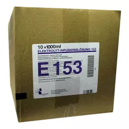 Roztwór infuzyjny elektrolitu 153 PE-butelka, 10X1000 ml