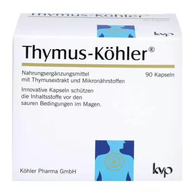 THYMUS KÖHLER Kapsułki, 90 szt THYMUS KÖHLER Kapsułki, 90 szt