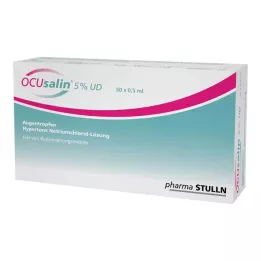OCUSALIN 5% UD Krople do oczu, 50 x 0,5 ml