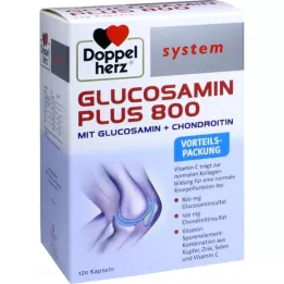 DOPPELHERZ Glukozamina Plus 800 kapsułek systemowych, 120 kapsułek
