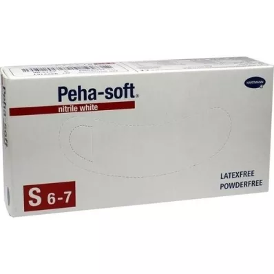 PEHA-SOFT nitryl biały Unt.Hands.unsteril pf S, 100 St