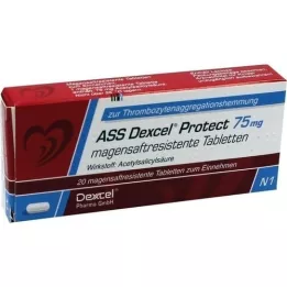 ASS Dexcel Protect 75 mg tabletki powlekane dojelitowo, 20 szt