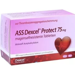ASS Dexcel Protect 75 mg tabletki powlekane dojelitowo, 100 szt