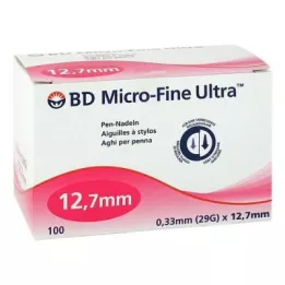 BD MICRO-FINE ULTRA Igły do długopisów 0,33x12,7 mm, 100 szt