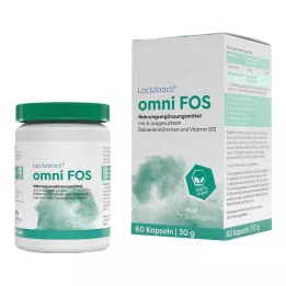 LACTOBACT omni FOS kapsułki powlekane dojelitowo, 60 szt