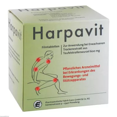 Tabletki powlekane Harpavit, 100 tabletek