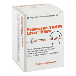 Pancreatin 20000 Laves mikrokapsułki dojelitowe, 50 szt