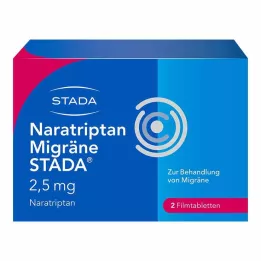 NARATRIPTAN Migrena STADA Tabletki powlekane 2,5 mg, 2 szt