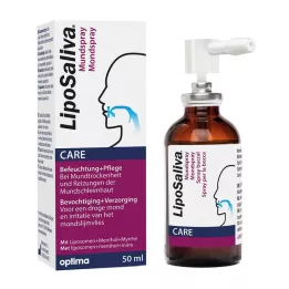 LIPOSALIVA Spray nawilżający do ust, 50 ml