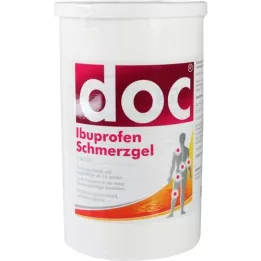 DOC IBUPROFEN Żel przeciwbólowy 5%, wkład z dozownikiem, 1 kg