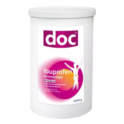 doc Ibuprofen w postaci dozownika żelu przeciwbólowego, 1 kg doc Ibuprofen w postaci dozownika żelu przeciwbólowego, 1 kg