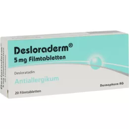DESLORADERM Tabletki powlekane 5 mg, 20 szt