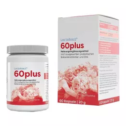 LACTOBACT 60plus kapsułki powlekane dojelitowo, 60 szt